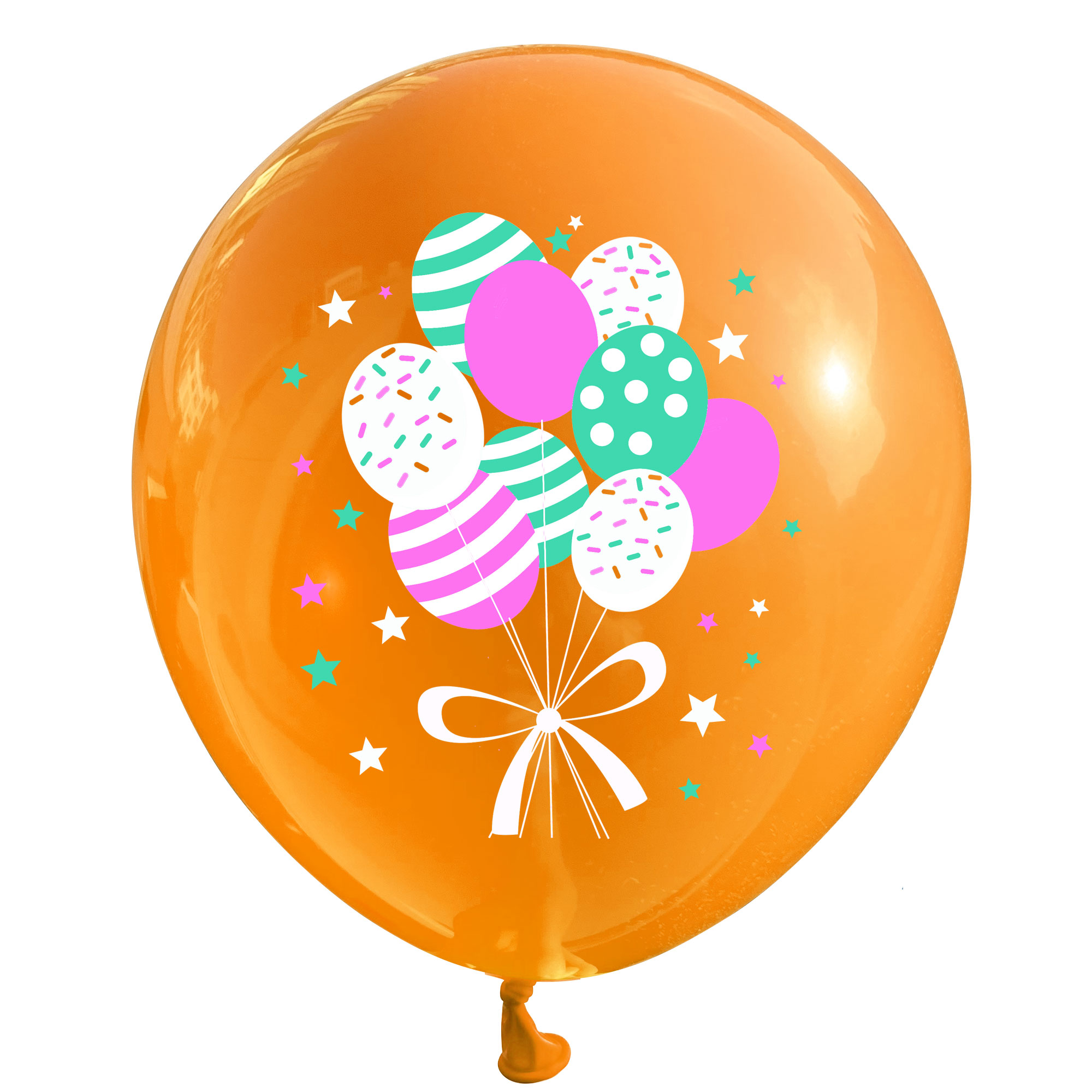 Konfetti Luftballon Set Für 18. Geburtstag - 15 Stück In Schwarz, Gold & Transparent